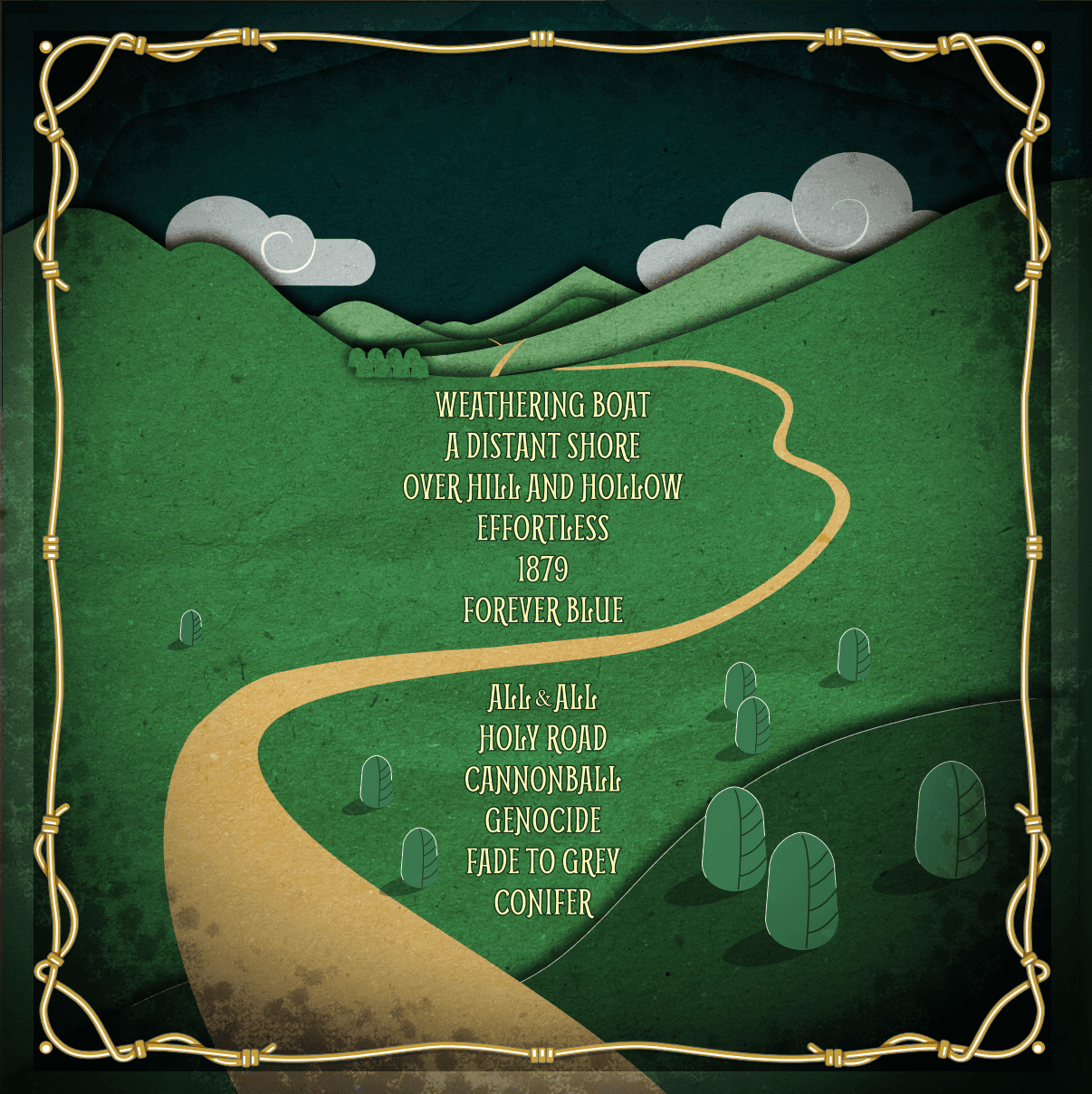 Over Hill & Hollow back cover